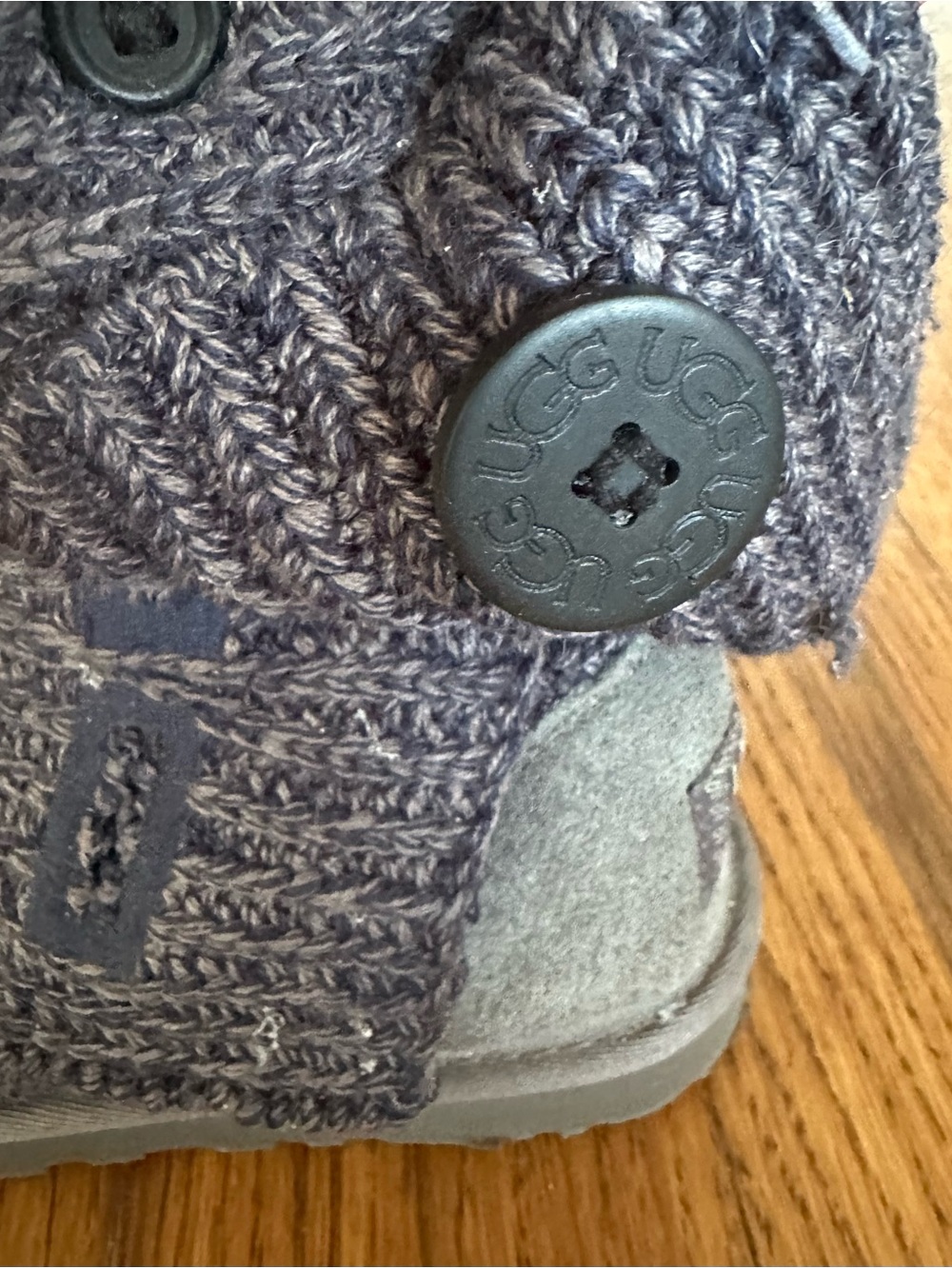 UGG Classic Cardy Charcoal Gray Boots - Women’s 7 (US) - Picture 12 of 15